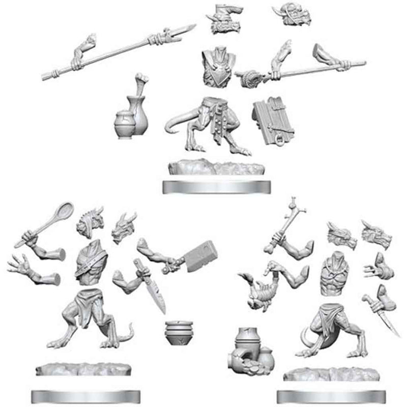 D&D Frameworks Kobold Multi Pack (7 Miniatures) - Bea DnD Games