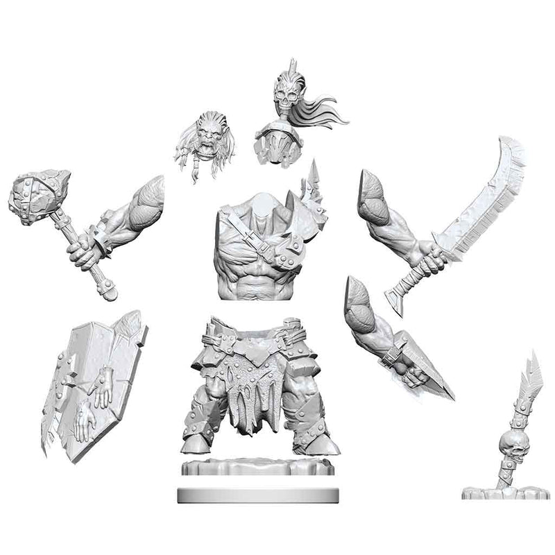 D&D Frameworks Orcs Multi Pack (7 Miniatures) - Bea DnD Games