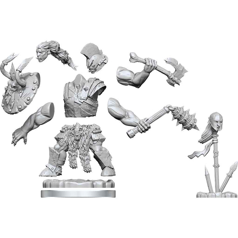 D&D Frameworks Orcs Multi Pack (7 Miniatures) - Bea DnD Games