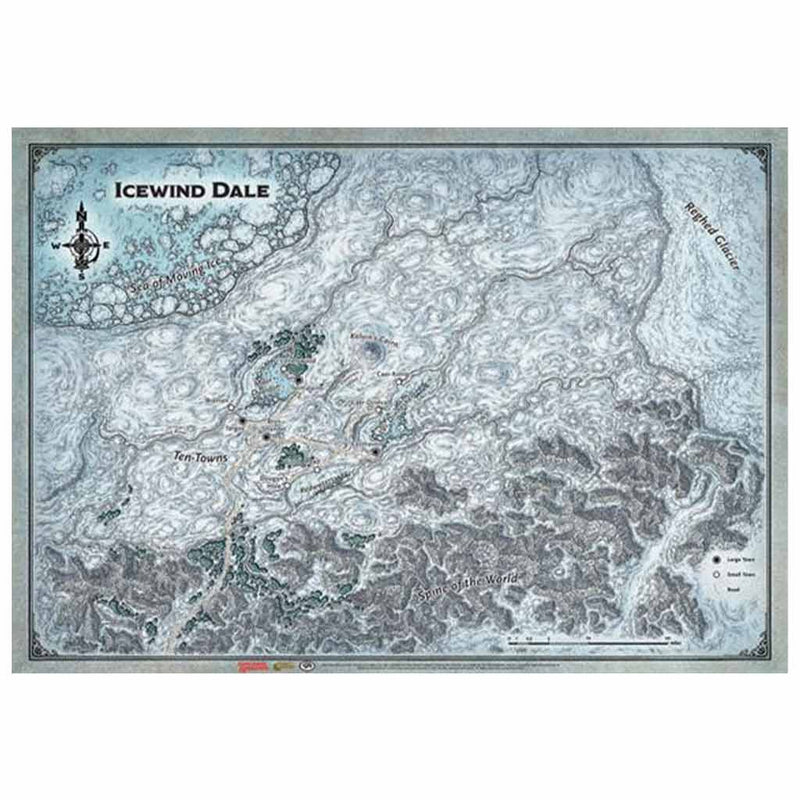 D&D Icewind Dale Map Set - Bea DnD Games