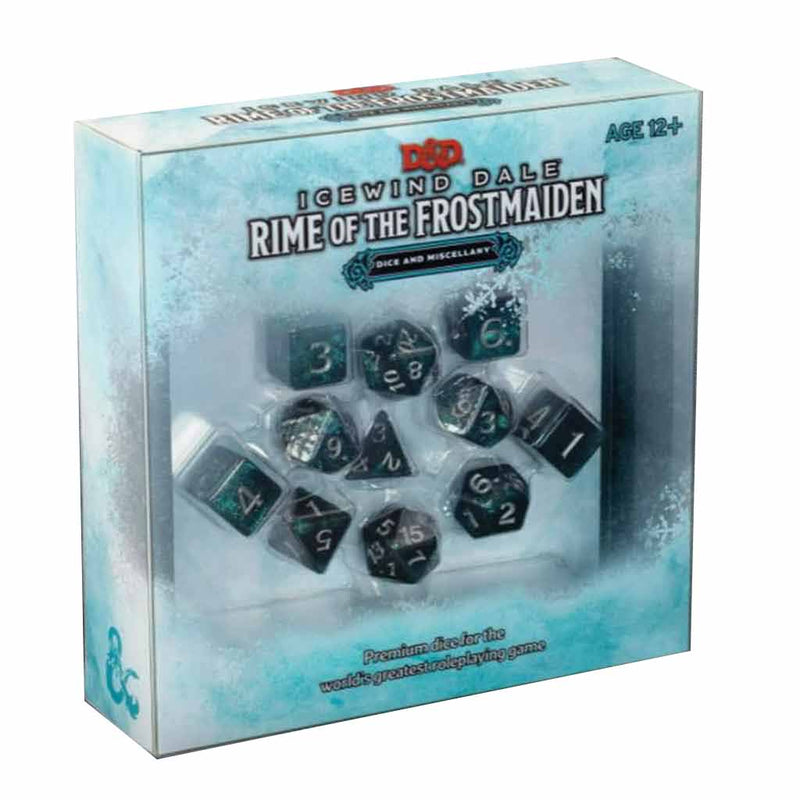 D&D Icewind Dale: Rime of the Frostmaiden Dice and Miscellany - Bea DnD Games