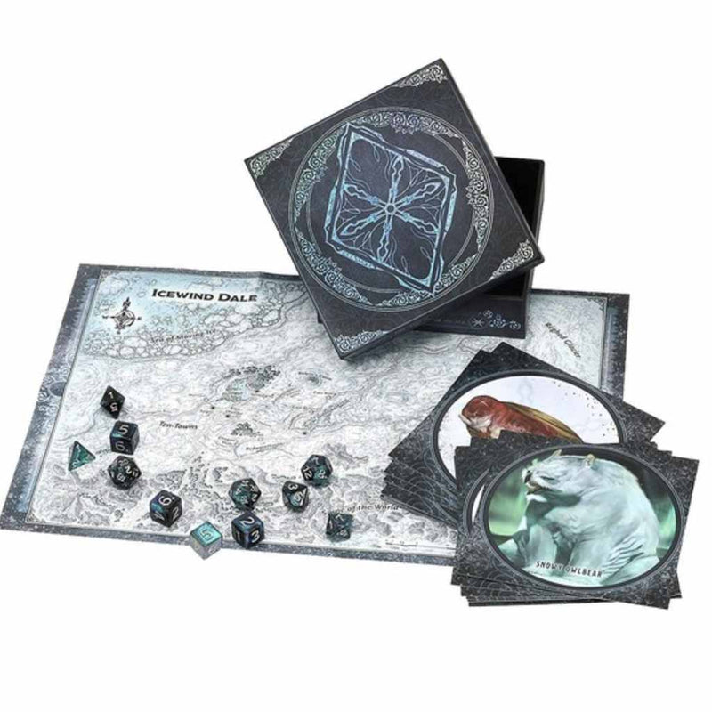 D&D Icewind Dale: Rime of the Frostmaiden Dice and Miscellany - Bea DnD Games