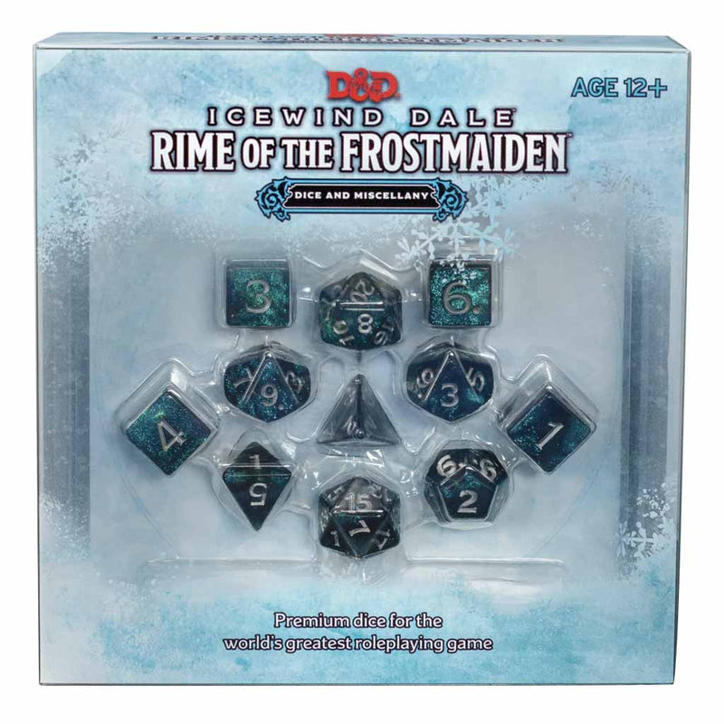 D&D Icewind Dale: Rime of the Frostmaiden Dice and Miscellany - Bea DnD Games