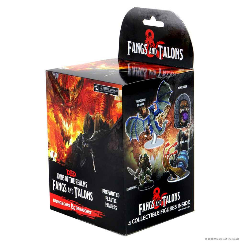 D&D Icons of the Realms Fangs and Talons Booster Box - Bea DnD Games