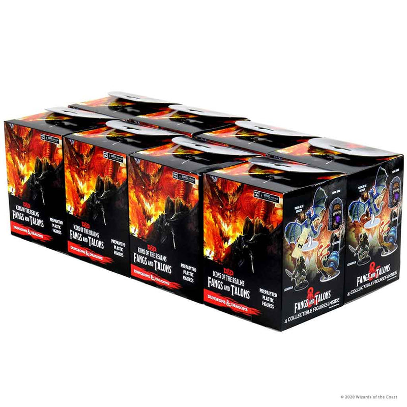 D&D Icons of the Realms Fangs and Talons Booster Brick - Bea DnD Games