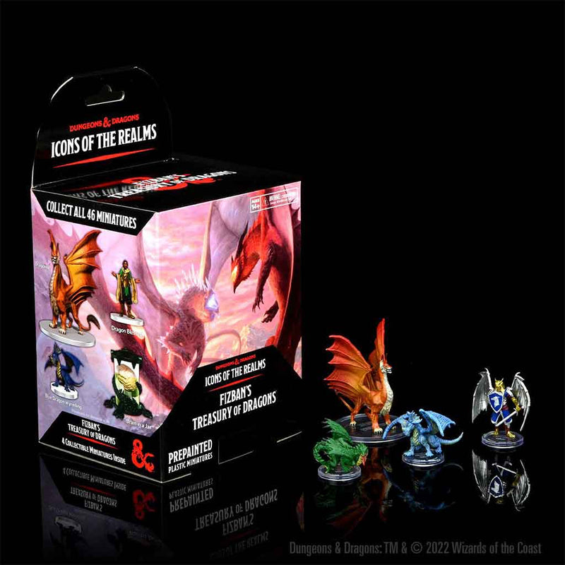 D&D Icons of the Realms Fizban's Treasury of Dragons Booster Box - Bea DnD Games
