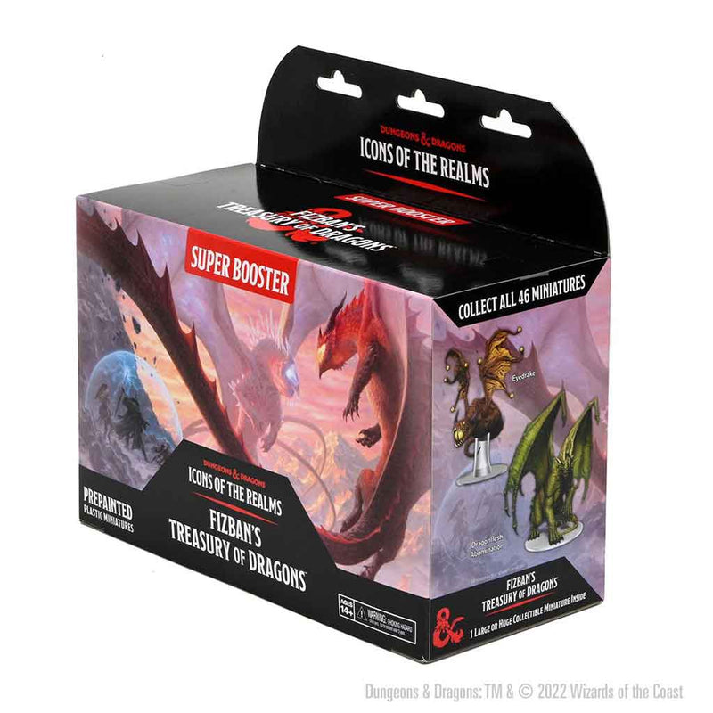 D&D Icons of the Realms Fizban's Treasury of Dragons SUPER Booster Box - Bea DnD Games