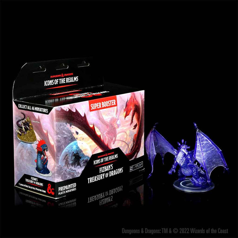 D&D Icons of the Realms Fizban's Treasury of Dragons SUPER Booster Box - Bea DnD Games