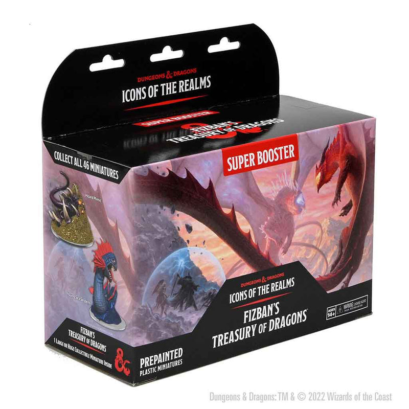D&D Icons of the Realms Fizban's Treasury of Dragons SUPER Booster Box - Bea DnD Games