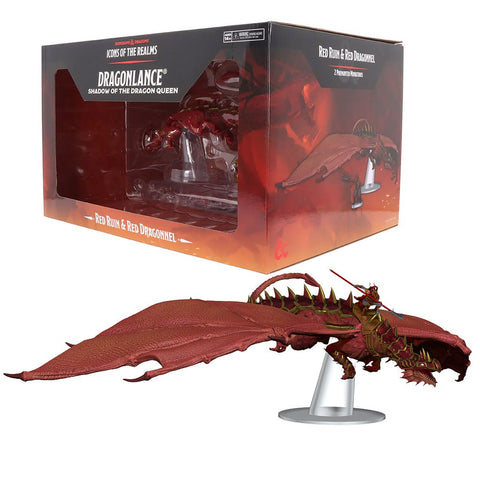 D&D Icons of the Realms Prepainted Miniatures Red Ruin & Red Dragonnel - Bea DnD Games