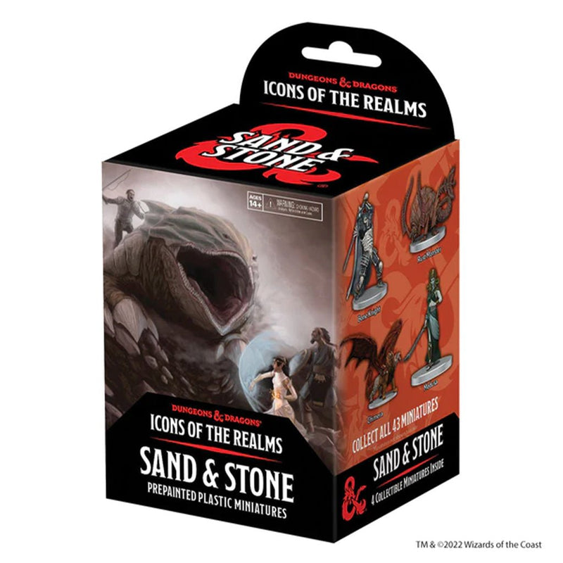 D&D Icons of the Realms Sand & Stone Booster Box - Bea DnD Games