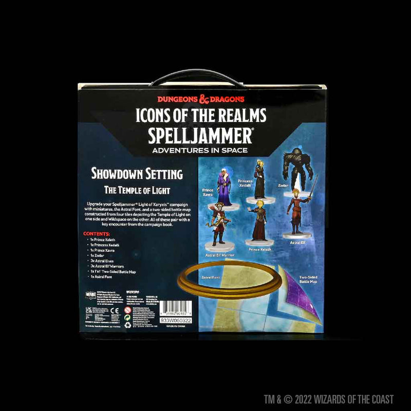 D&D Icons of the Realms - Spelljammer Showdown Setting - The Temple of Light - Bea DnD Games