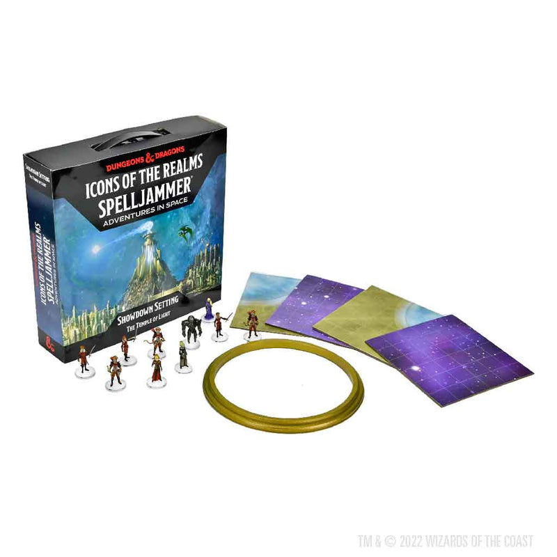 D&D Icons of the Realms - Spelljammer Showdown Setting - The Temple of Light - Bea DnD Games