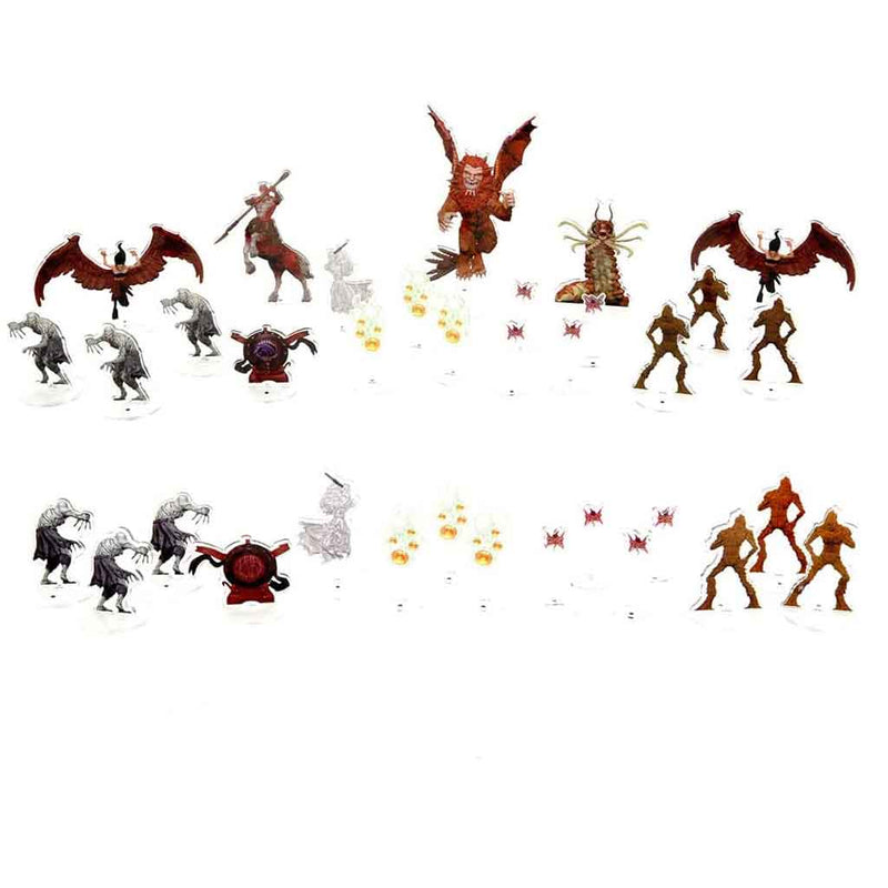 D&D Idols of the Realms Essentials 2D Miniatures Monster Pack 2 - Bea DnD Games