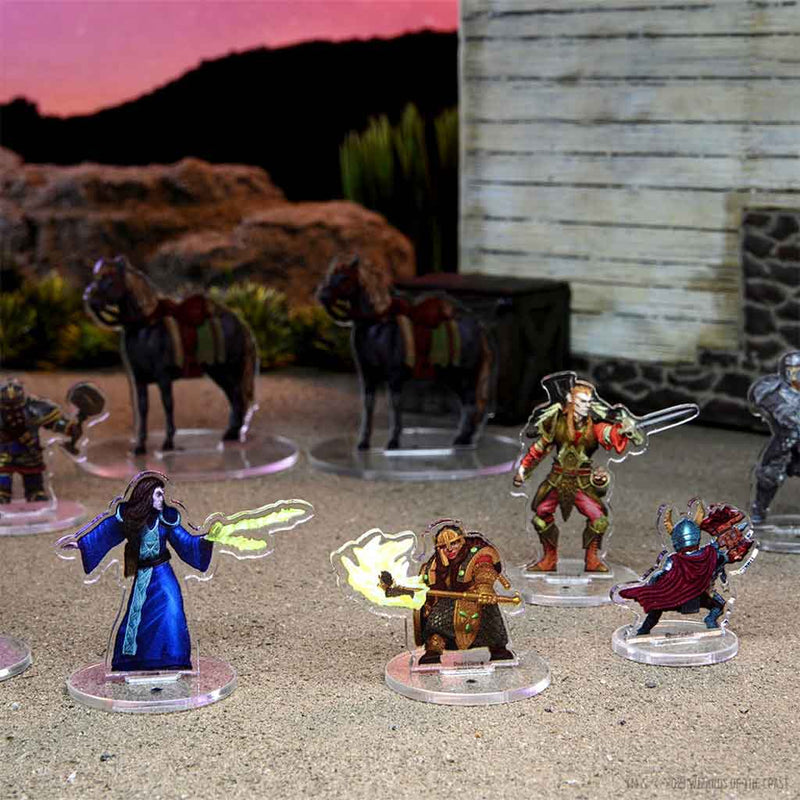 D&D Idols of the Realms Essentials 2D Miniatures Player Character Pack - Bea DnD Games