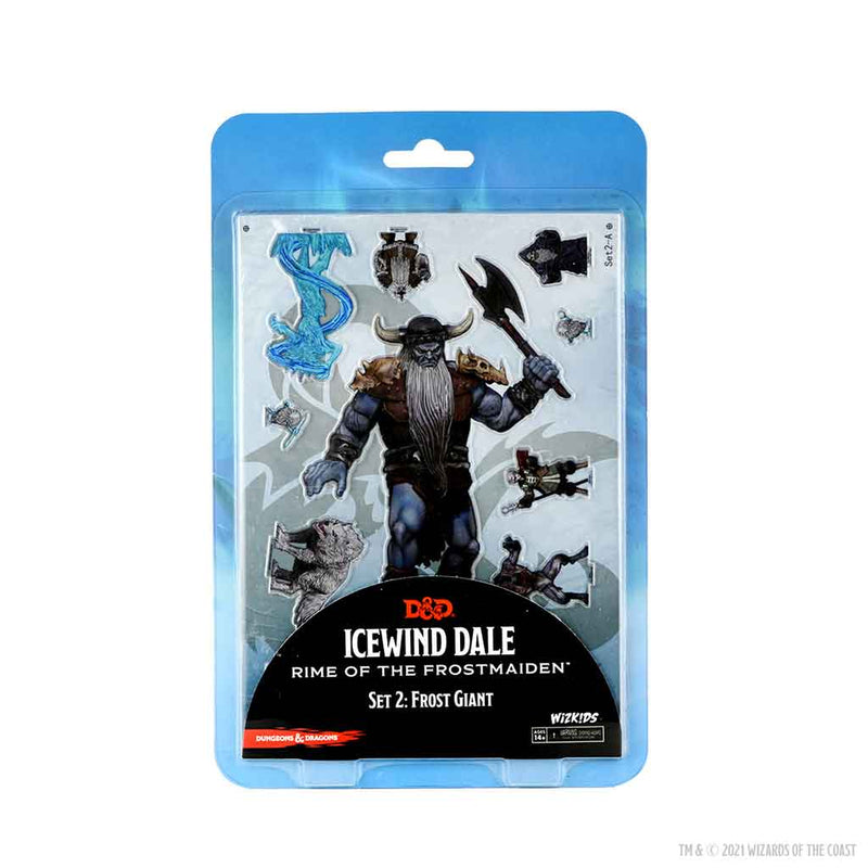 D&D Idols of the Realms Miniatures Icewind Dale Rime of the Frostmaiden-2D Frost Giant - Bea DnD Games