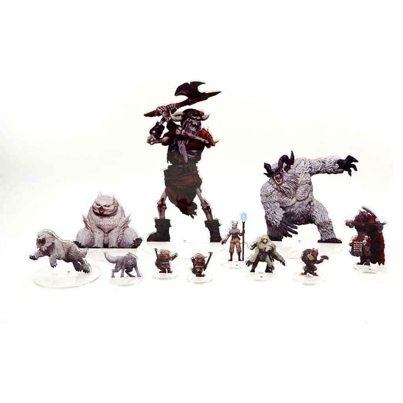 D&D Idols of the Realms Miniatures Icewind Dale Rime of the Frostmaiden-2D Frost Giant Skeleton - Bea DnD Games