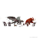 D&D Idols of the Realms Miniatures Icewind Dale Rime of the Frostmaiden-2D Young Adult White Dragon - Bea DnD Games