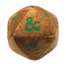 D&D Jumbo Feywild Copper and Green D20 Dice Plush - Bea DnD Games
