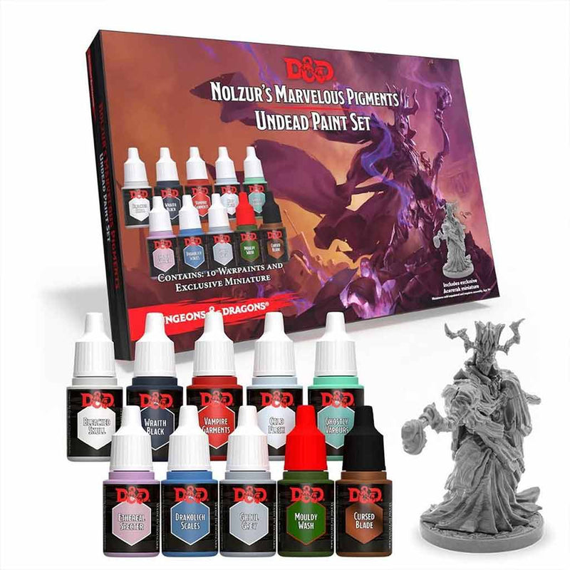 D&D Nolzurs Marvelous Pigments Undead Paint Set - Bea DnD Games