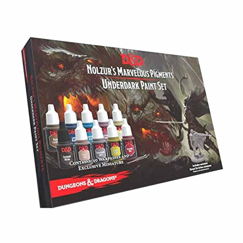 D&D Nolzurs Marvelous Pigments Underdark Paint Set - Bea DnD Games