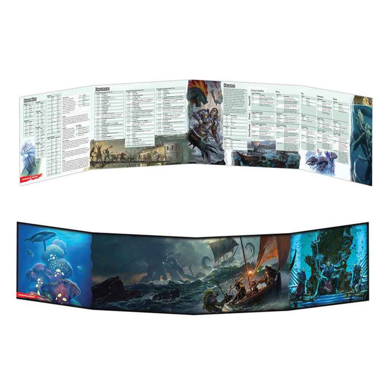 D&D Of Ships and The Sea DM Screen - Bea DnD Games