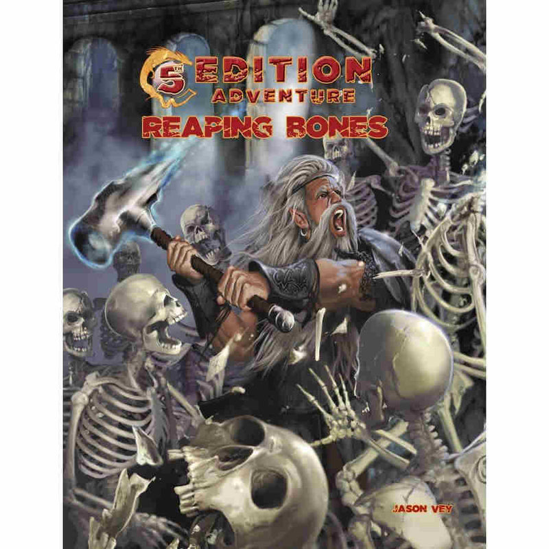 D&D Reaping Bones 5th Edition Adventure by Troll Lord Games - Bea DnD Games
