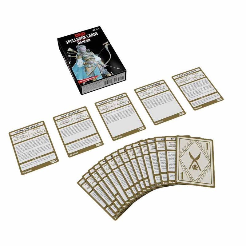 D&D Spellbook Cards Ranger Deck - Bea DnD Games