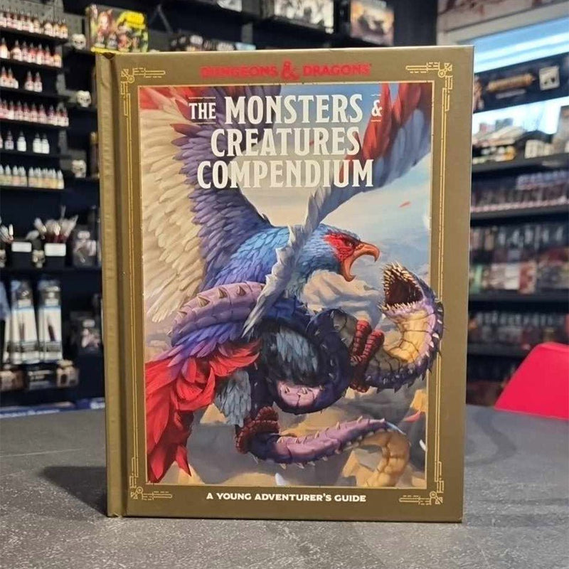 D&D The Monsters & Creatures Compendium - A Young Adventurer's Guide - Bea DnD Games