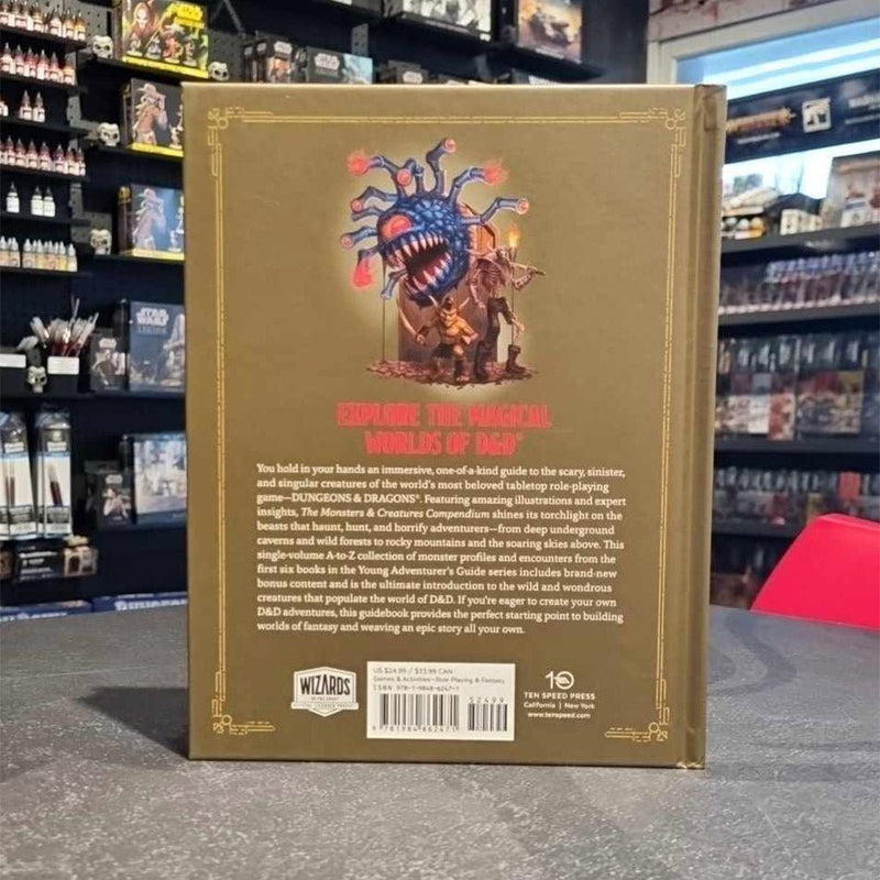 D&D The Monsters & Creatures Compendium - A Young Adventurer's Guide - Bea DnD Games