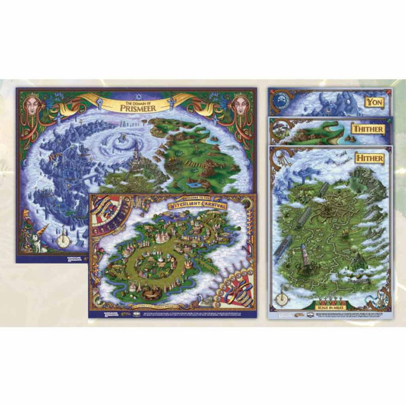 D&D The Wild Beyond The Witchlight Map Set - Bea DnD Games