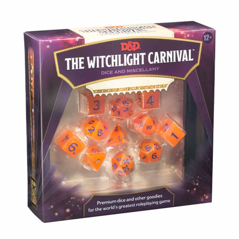 D&D The Witchlight Carnival Dice & Miscellany - Bea DnD Games