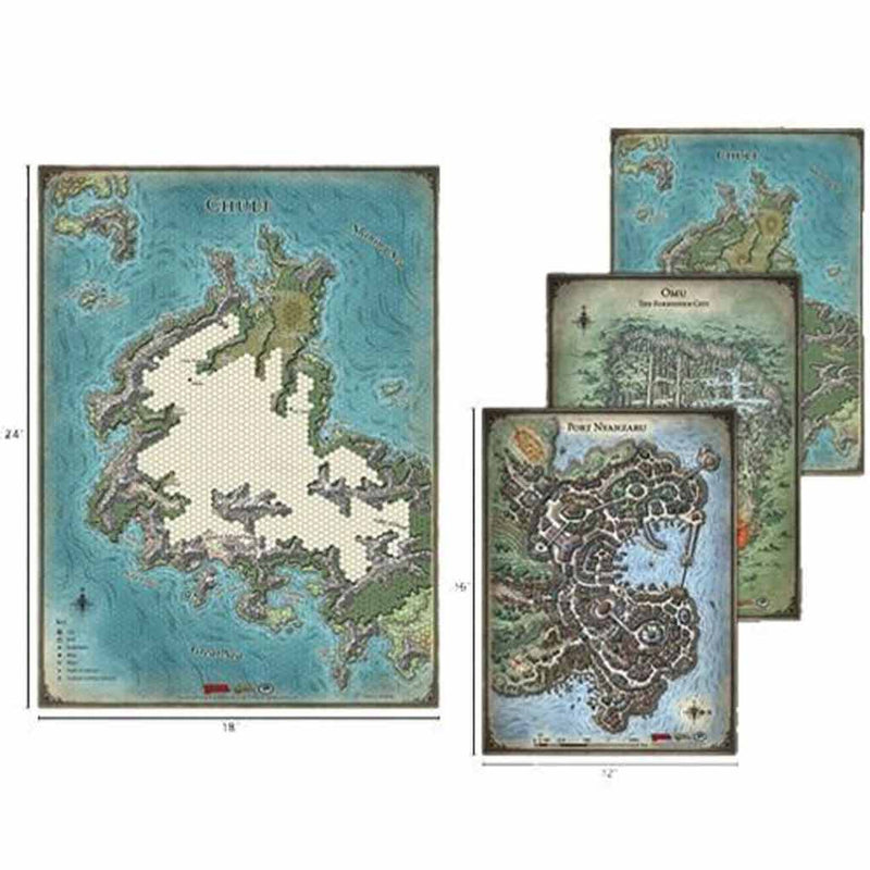 D&D Tomb of Annihilation Map Set - Bea DnD Games