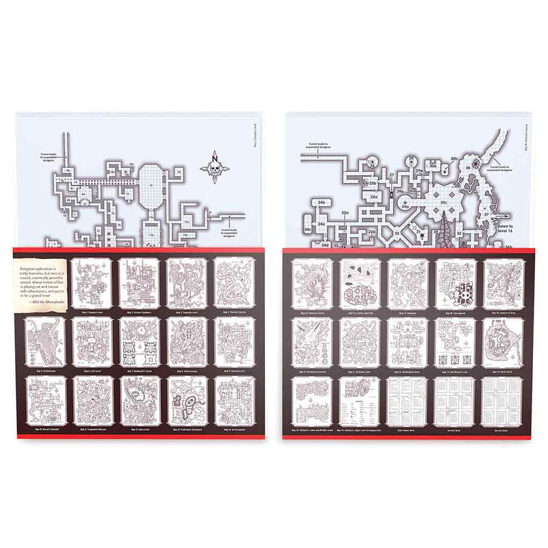 D&D Waterdeep Dungeon of the Mad Mage Maps & Miscellany - Bea DnD Games