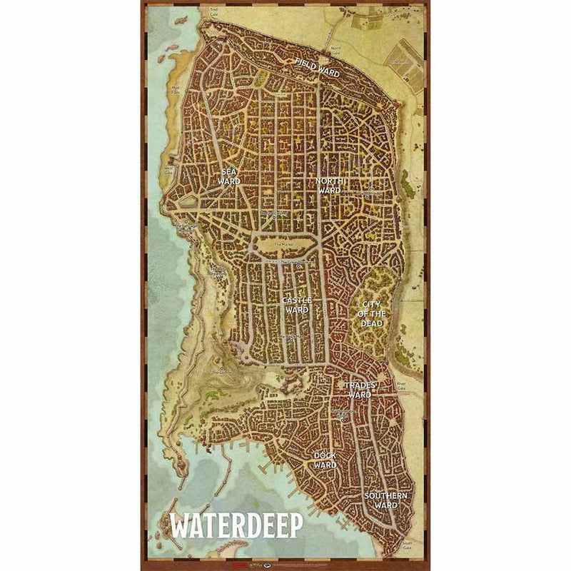 D&D Waterdeep Map Set - Bea DnD Games