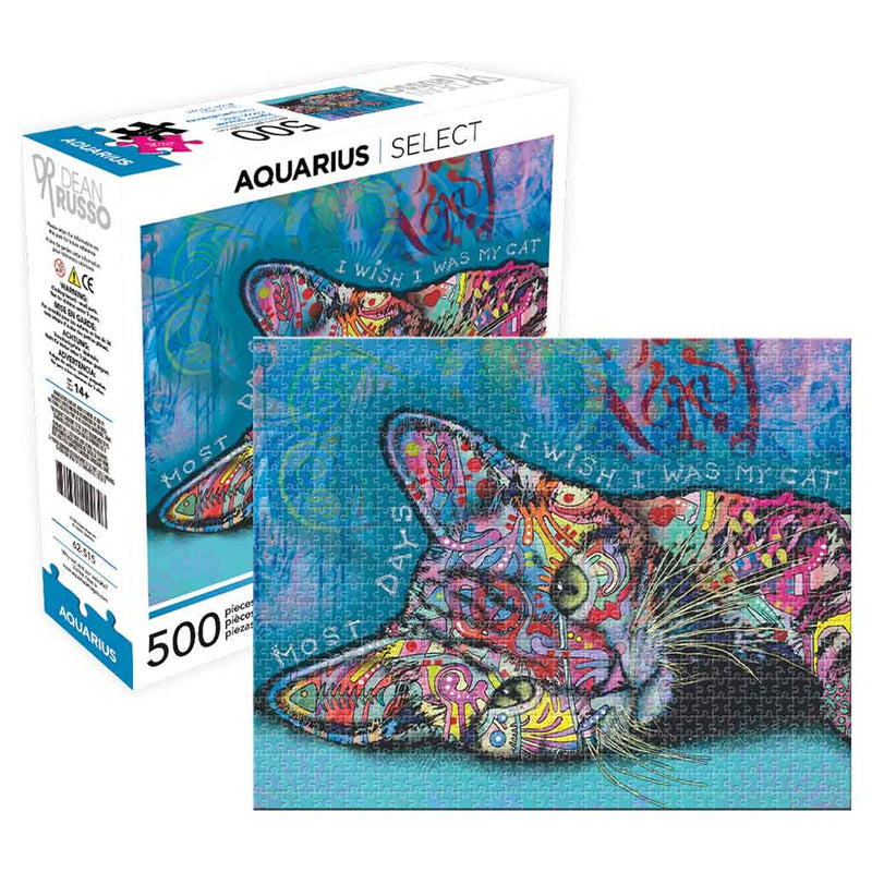 Dean Russo Cat Puzzle 500 pieces - Bea DnD Games