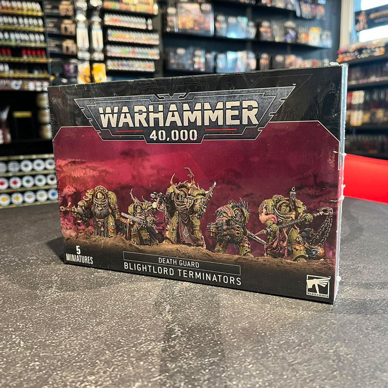 Death Guard: Blightlord Terminators - Warhammer 40,000 - Bea DnD Games