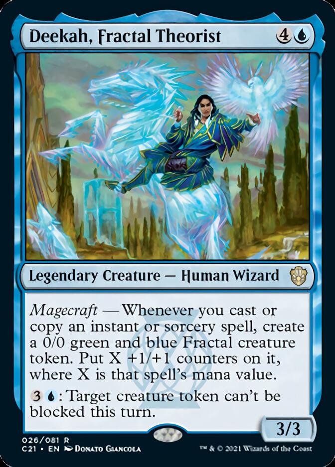 Deekah, Fractal Theorist [Commander 2021] - Bea DnD Games