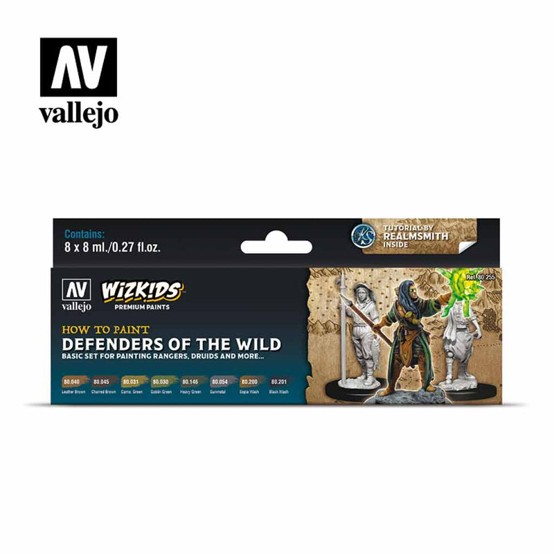 Defenders of the Wild Wizkids Premium Paint Set by Vallejo - Bea DnD Games