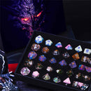 Demon Dice Gift Set - Gift Box of 5 Random Sets of Resin Dice - Bea DnD Games