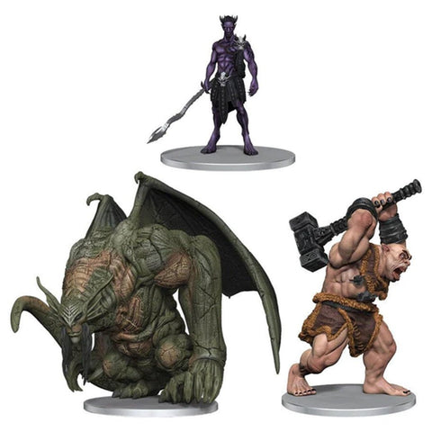 Demon Lords - Graz'zt, Fraz Urb'luu, and Kostchtchie - D&D Icons of the Realms Premium Miniature - Bea DnD Games