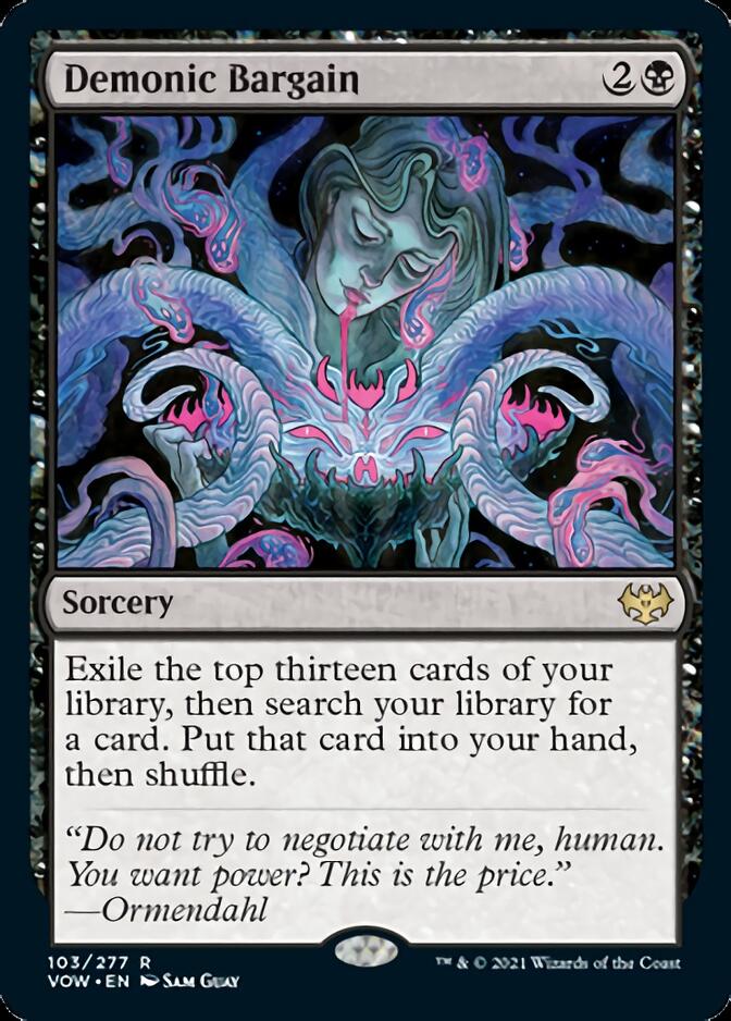 Demonic Bargain [Innistrad: Crimson Vow] - Bea DnD Games