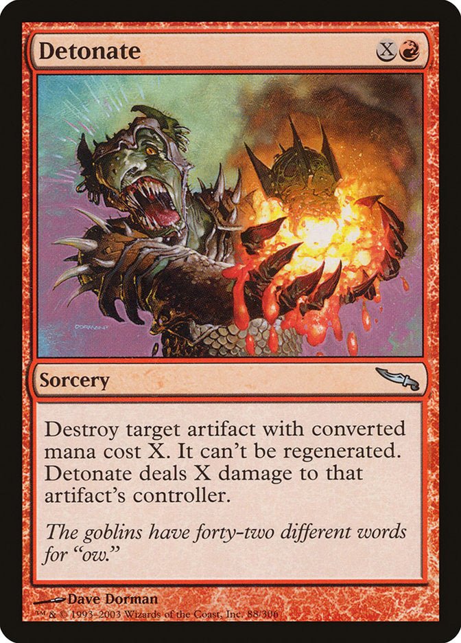 Detonate [Mirrodin] - Bea DnD Games