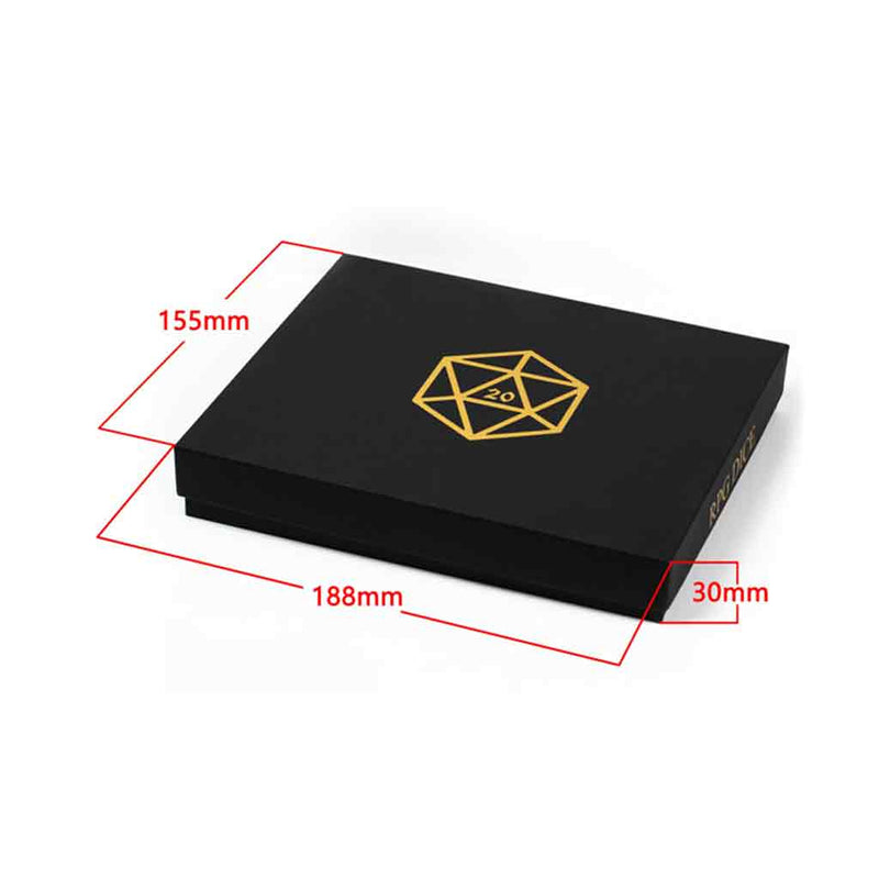 Dice Gift Set - Gift Box of 5 Random Sets of Resin Dice - Bea DnD Games