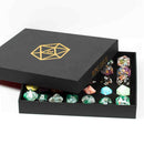 Dice Gift Set - Gift Box of 5 Random Sets of Resin Dice - Bea DnD Games