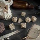 Dice Macabre 7pc Polyhedral Dice Set by Q Workshop - Bea DnD Games