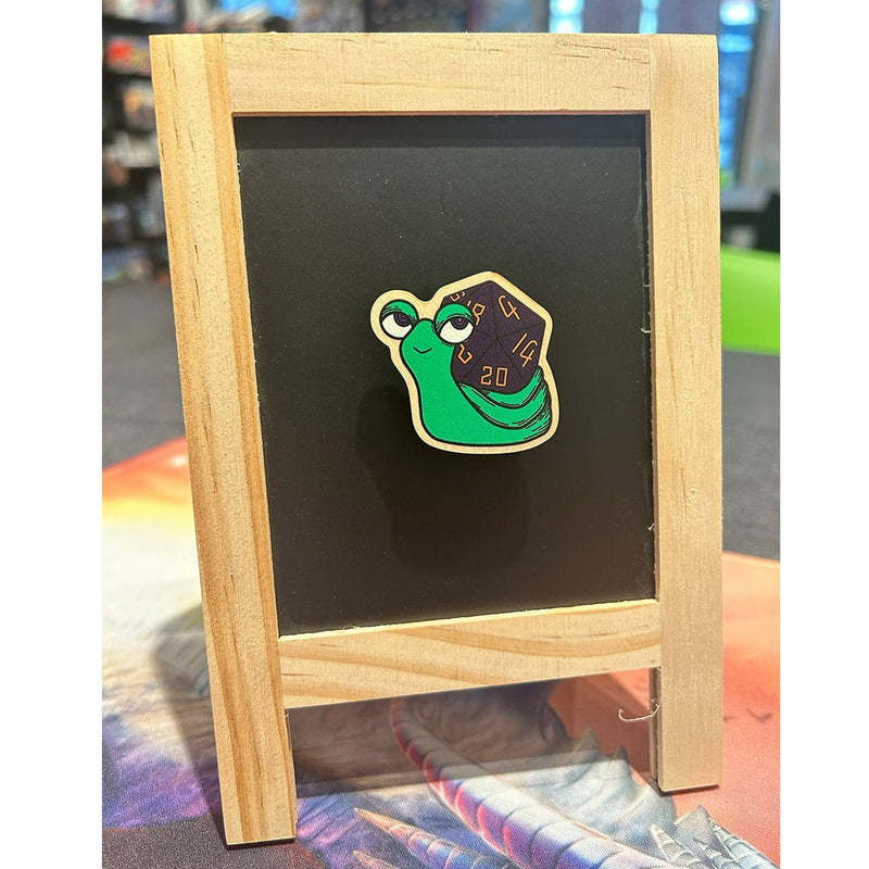 Dice Snail Pin - Bea DnD Games