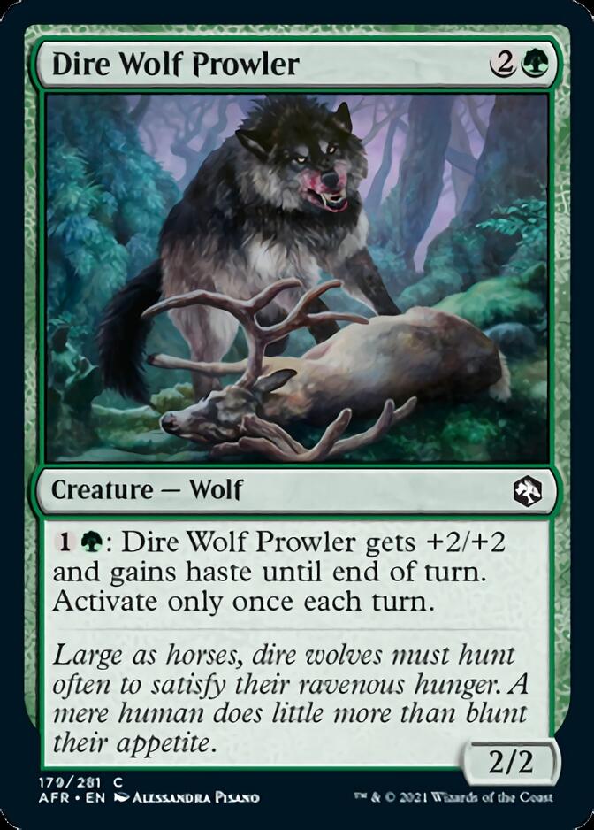 Dire Wolf Prowler [Dungeons & Dragons: Adventures in the Forgotten Realms] - Bea DnD Games