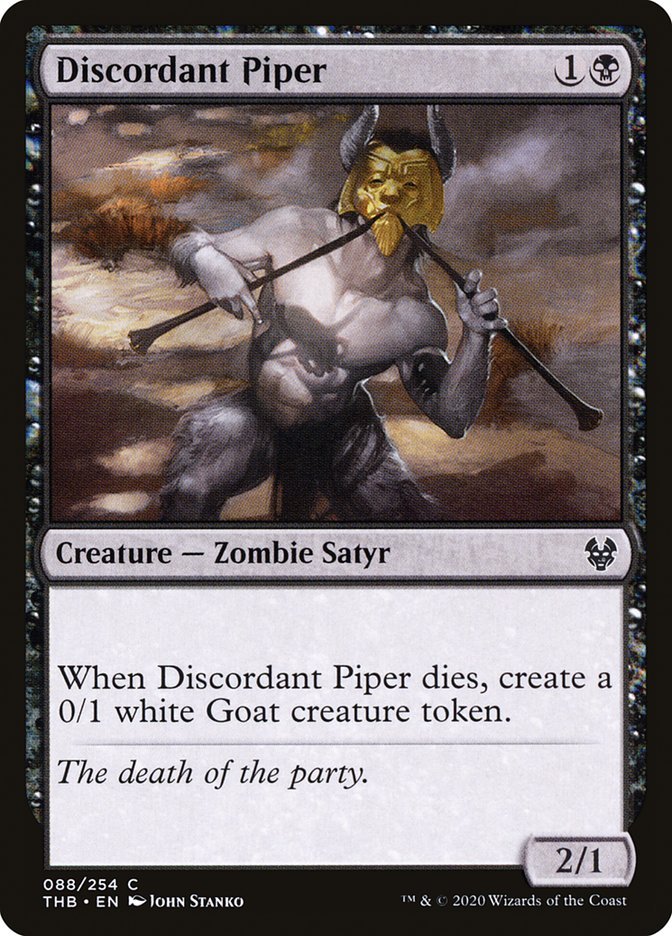 Discordant Piper [Theros Beyond Death] - Bea DnD Games