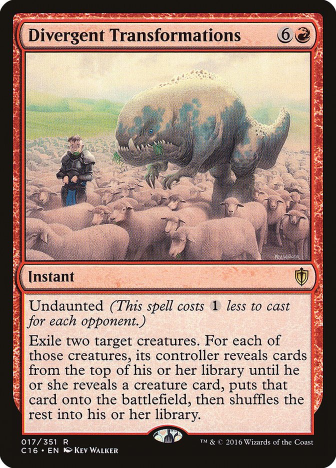 Divergent Transformations [Commander 2016] - Bea DnD Games